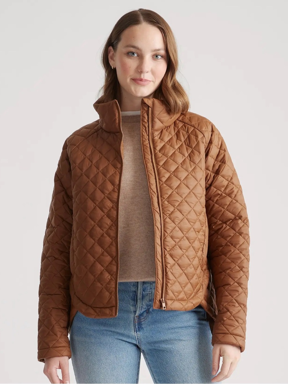 Quince Featherless Quilted Puffer Jacket